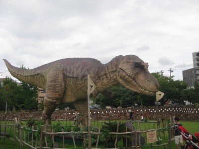 ノリタケの森の恐竜